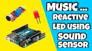 Music reactive LEDs || Sound sensor - Arduino Connections & Coding || Techie Lagan