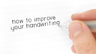 How to Improve Your Handwriting!