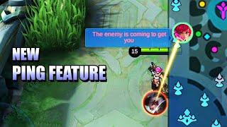 NEW WAY TO PING AND BALMOND'S NEW ORC VOICE IN MOBILE LEGENDS