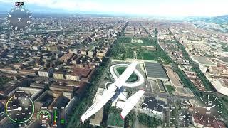 Microsoft Flight Simulator 2020 - Torino - Italy - Free flight