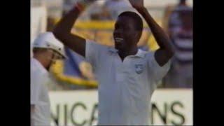 WEST INDIES v ENGLAND 4th TEST MATCH BARBADOS APRIL 5-10 1990