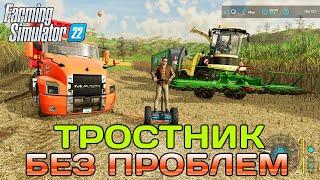 Farming Simulator 22 - Сахарный тростник - без проблем и мучений. День 5.