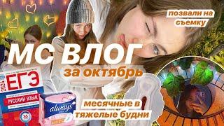 🩸МС влог🩸/ каникулы / подготовка к ЕГЭ / распаковка / в эти дни