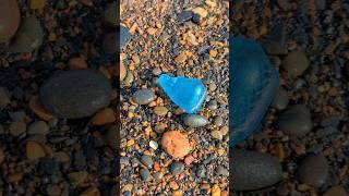 Beautiful Blue  #seaglass #beach #northumberland