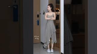 21-year-old working woman’s travel outfits—fresh looks every day! #ootd #fashion #summer #dress