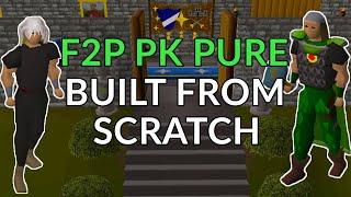 How to Build a F2P PK Pure in OSRS | Beginners F2P PK Guide | F2P Pure Built From Scratch