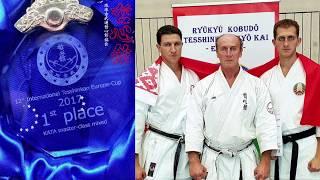 Kata bo, sai. Kobudo Europa-Cup 2017. Igor & Alexei Mirutenko.