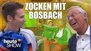 Let's play! Fabian Köster zockt mit Wolfgang Bosbach – Fabians WM-Studio | heute-show