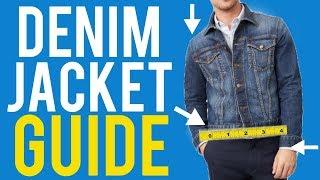 Denim Jacket Fit Guide For Men - The Correct Way to Wear It