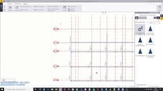 Tekla Structures. Макрос "Обесцвечивание горизонтальных осей сетки"