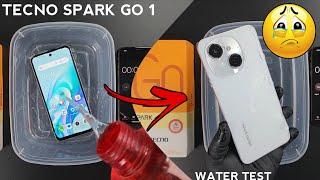 Tecno Spark Go 1 Water Test | Spark GO 1 Actually iP54 Waterproof or Not?