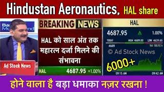 HAL share latest news today | Hindustan aeronautics limited share latest news