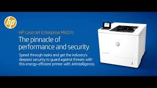 HP M607n LaserJet Printer Review