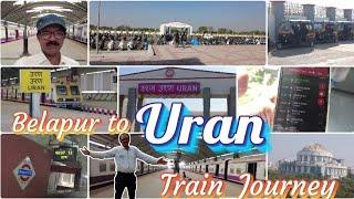 CBD Belapur to Uran  complete Train Journey #UranRailwayline