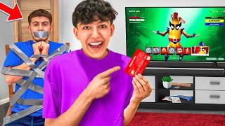 Little Brother Stole My Credit Card To Buy NEW Season 4 Battle Pass In Fortnite!