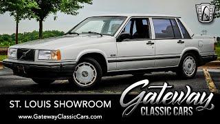 1991 Volvo 740 Turbo Sedan Gateway Classic Cars St. Louis  #9042