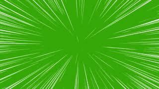 Light Speed Running green screen