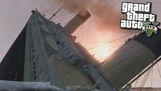 GTA 5 Mods - TITANIC ESCAPE (GTA 5 Mods Gameplay)