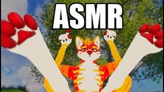 [Furry ASMR] Fast Tapping on texture changing Paws  (No Talking)