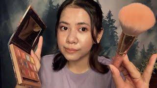 [ASMR] Doing Your Holiday Makeup (Eng Sub) | ASMR Indonesia