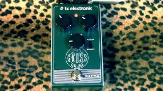 TC Electronic GAUSS Tape Echo pedal demo with Suhr Tele & Princeton Amp