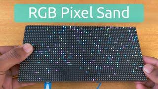 RGB Pixel Dust / Sand | Raspberry Pi Pico Project | With code