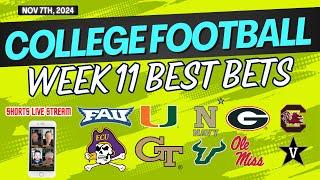 College Football Best Bets | Week 11 | Predictions | FREE Picks