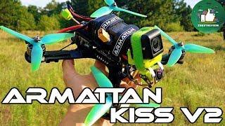  Облет Дорогого FPV Freestyle Квадрокоптера Armattan Marmotte + Kiss V2!