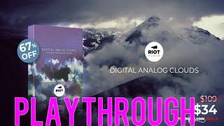 67% OFF: Digital Analog Clouds by Riot Audio | PLAYTHROUGH | SampleSoundReview