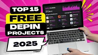  2025 TOP 15 FREE DePIN Projects!  (All Browser Extensions)