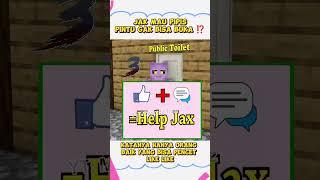 JAX KEBELET PIPIS GIMANA BUKA PINTUNYA ⁉️ #sakura #minecraft #pomni #skibiditoilet #tvman #viral