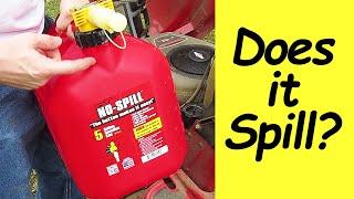 No-Spill Gas Can - Put to the Test!