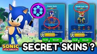  Are 9 SECRET SKINS coming to Sonic Speed Simulator?