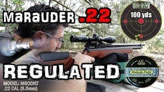 Benjamin Marauder .22 Air Rifle + 50 & 100 Yard Accuracy TEST + FULL REVIEW - Regulated PCP Airgun