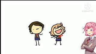He's Mine Reaction (DDLC Animation by Korya BeeBee)