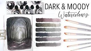 Dark & Moody Watercolours? You've Gotta Try These!