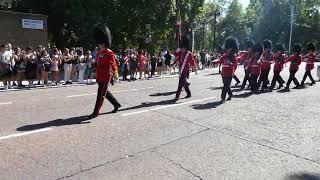 Band of the Scots Guards and Number 7 Company Coldstream Guards