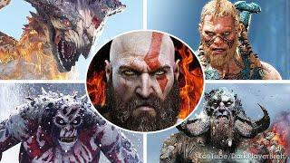 God of War - All Bosses (With Cutscenes) [2K 60FPS] PS4 Pro