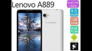 Мини обзор смартфона Lenovo A889