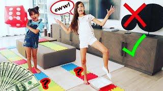 GIANT Board Game Challenge! | Emily and Evelyn