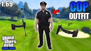 *UPDATED* HOW TO GET COP OUTFIT & BELT IN GTA 5 ONLINE 1.69! NO TRANSFER