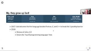 "Why Julia?" A high level description of the features and benefits of programming in Julia.