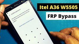 Itel A36 W5505 Confirm Password Bypass Tutorial || How to bypass Itel a36 FRP without PC