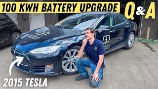 How Much It Cost To Upgrade My 470,000mi Tesla Model S Battery & More Questions Answered