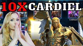 I DID IT AGAIN!!! Insane 10x Cardiel Viewer Shards • RAID Shadow Legends