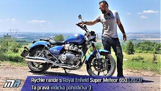 Rýchle rande s Royal Enfield Super Meteor 650 (2023) - tá pravá indická pohodička :) - motoride.sk