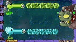 1 Dr. Zomboss vs Snow Pea vs Gatling Pea Plants vs Zombies