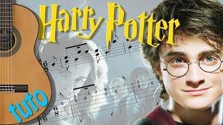 TUTO - HARRY POTTER - Guitar FingerStyle (Score & Tab)