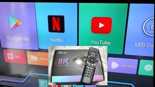 Cara pasang tv box X96 x4 4gb ram 64gb rom android 11