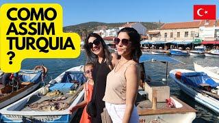 NÃO SABIA QUE A TURQUIA TINHA LUGARES ASSIM! FOÇA, IZMIR